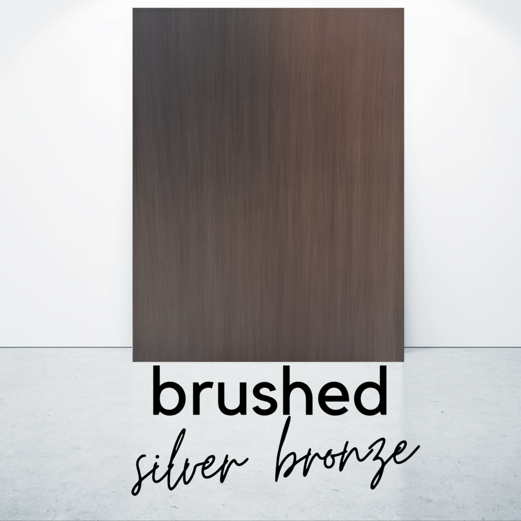 Brushed “Grey Bronze” - Innovacrom Srl Unipersonale